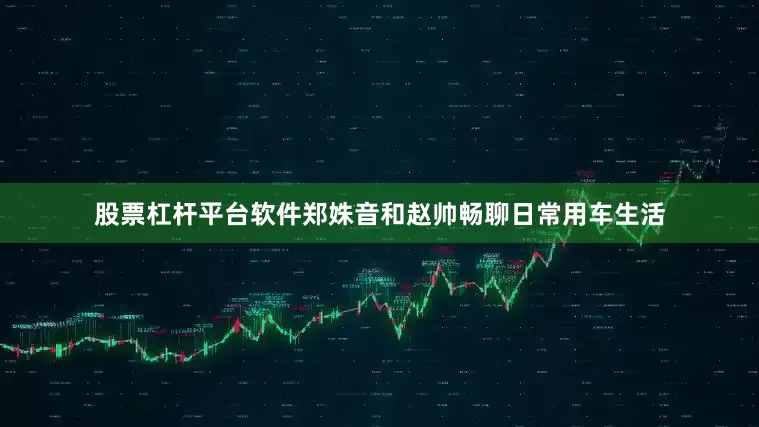 股票杠杆平台软件郑姝音和赵帅畅聊日常用车生活